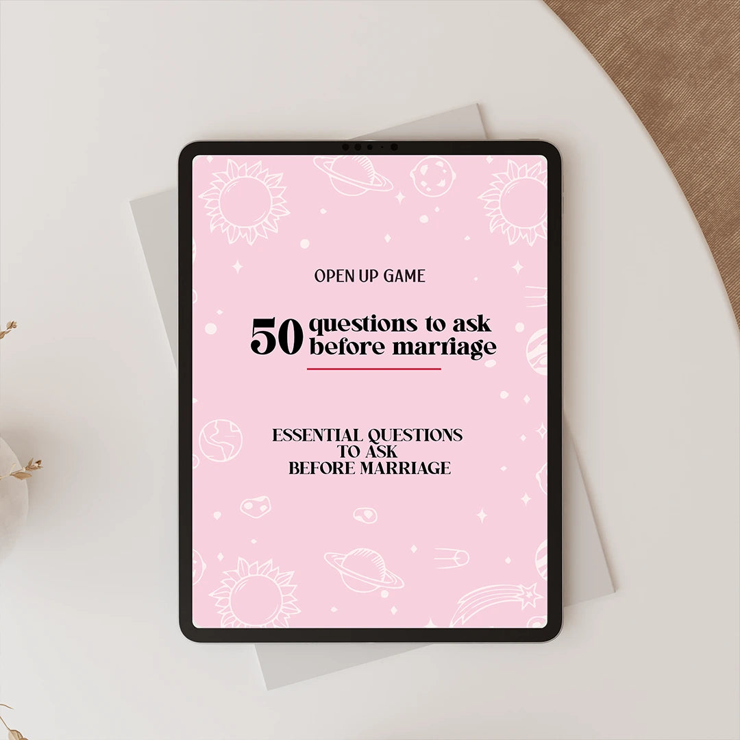 50 questions to ask before marriage (Digital Download)