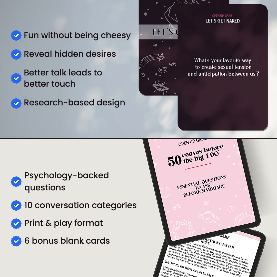 Let's Get Naked & 50 Questions before marriage Bundle