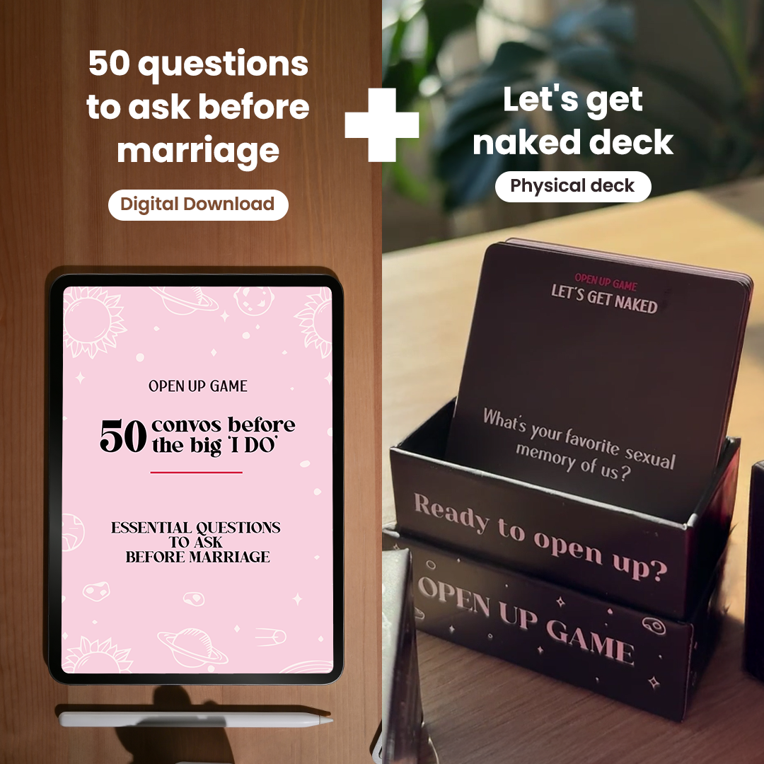 Let's Get Naked & 50 Questions before marriage Bundle