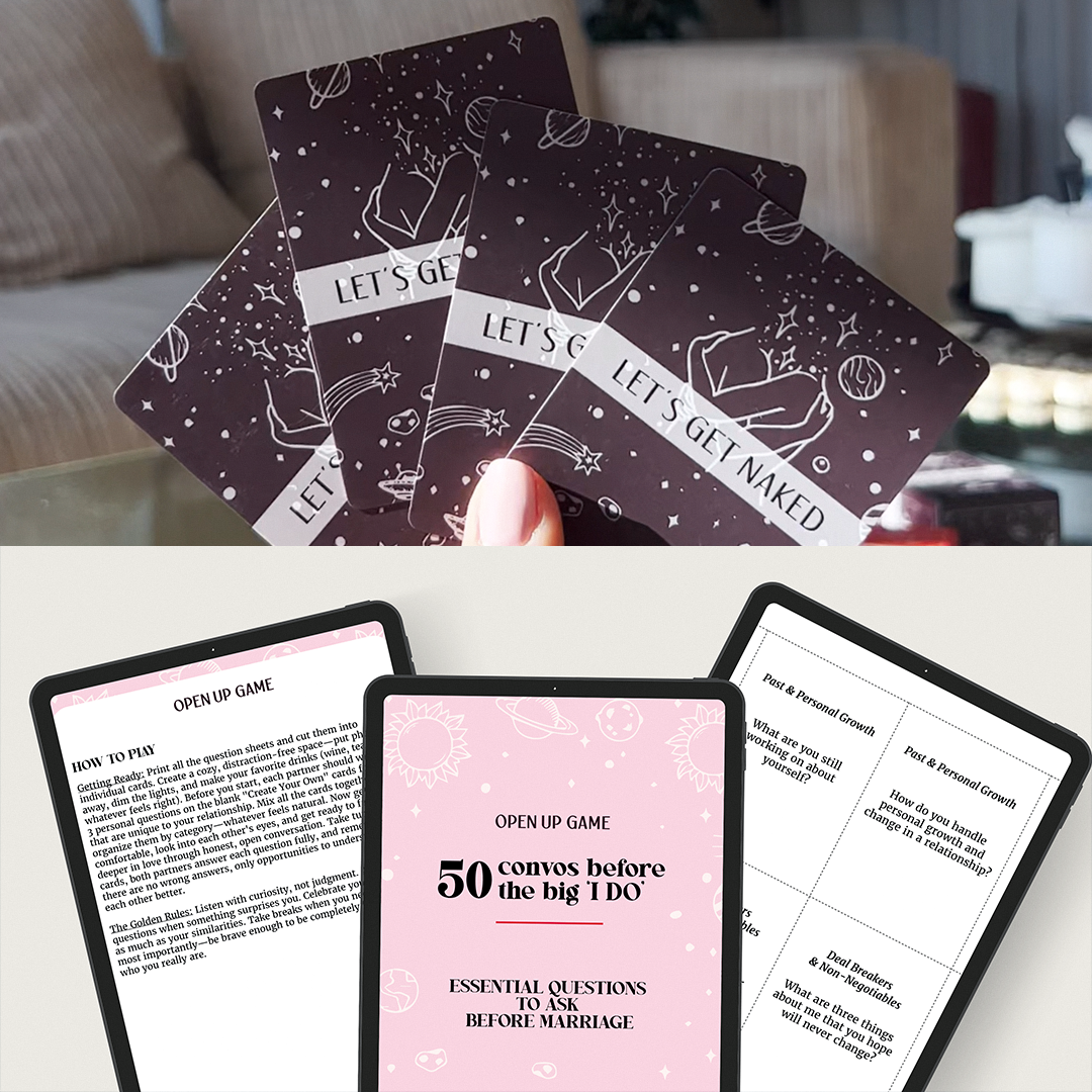 Let's Get Naked & 50 Questions before marriage Bundle