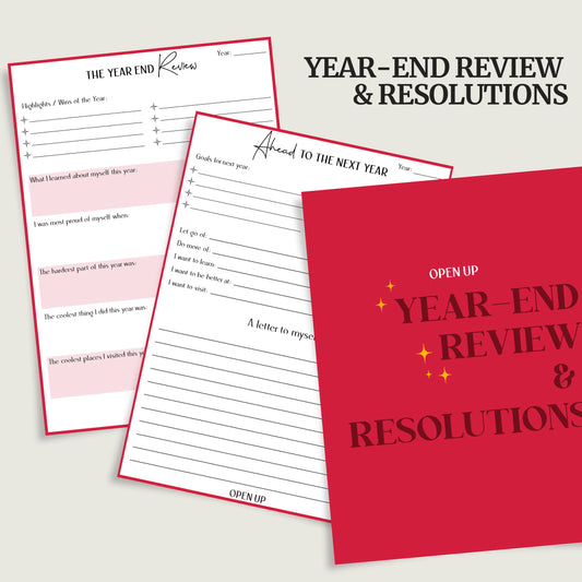 New-Year Review and Resolutions (Digital Download)