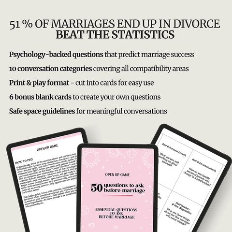 50 questions to ask before marriage