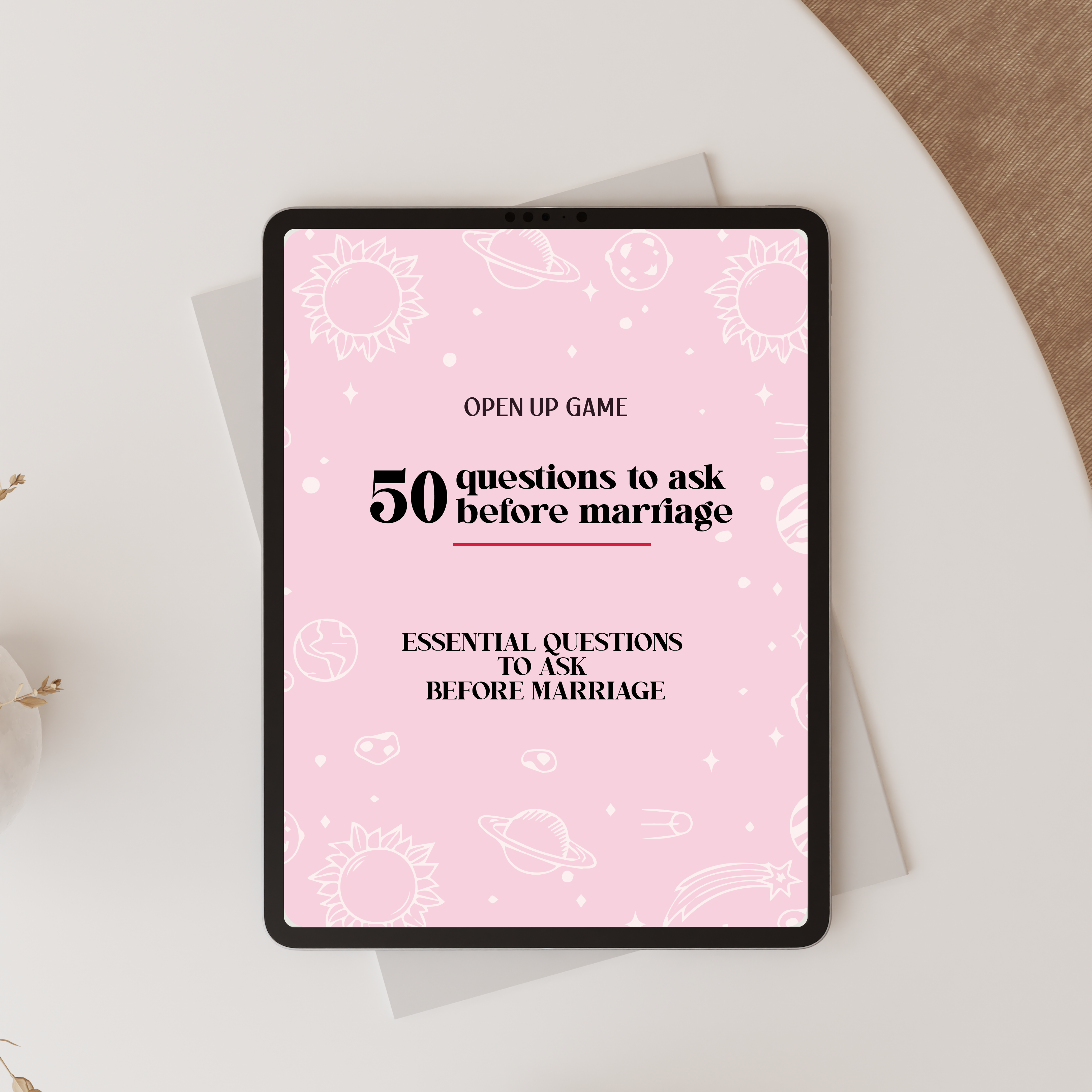 50 questions to ask before marriage (Digital Download)