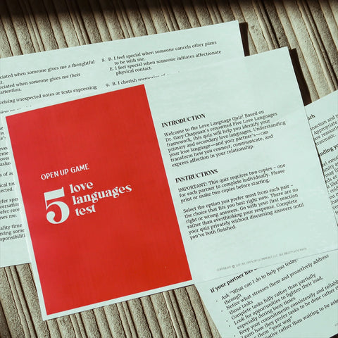 5 Love Language Test