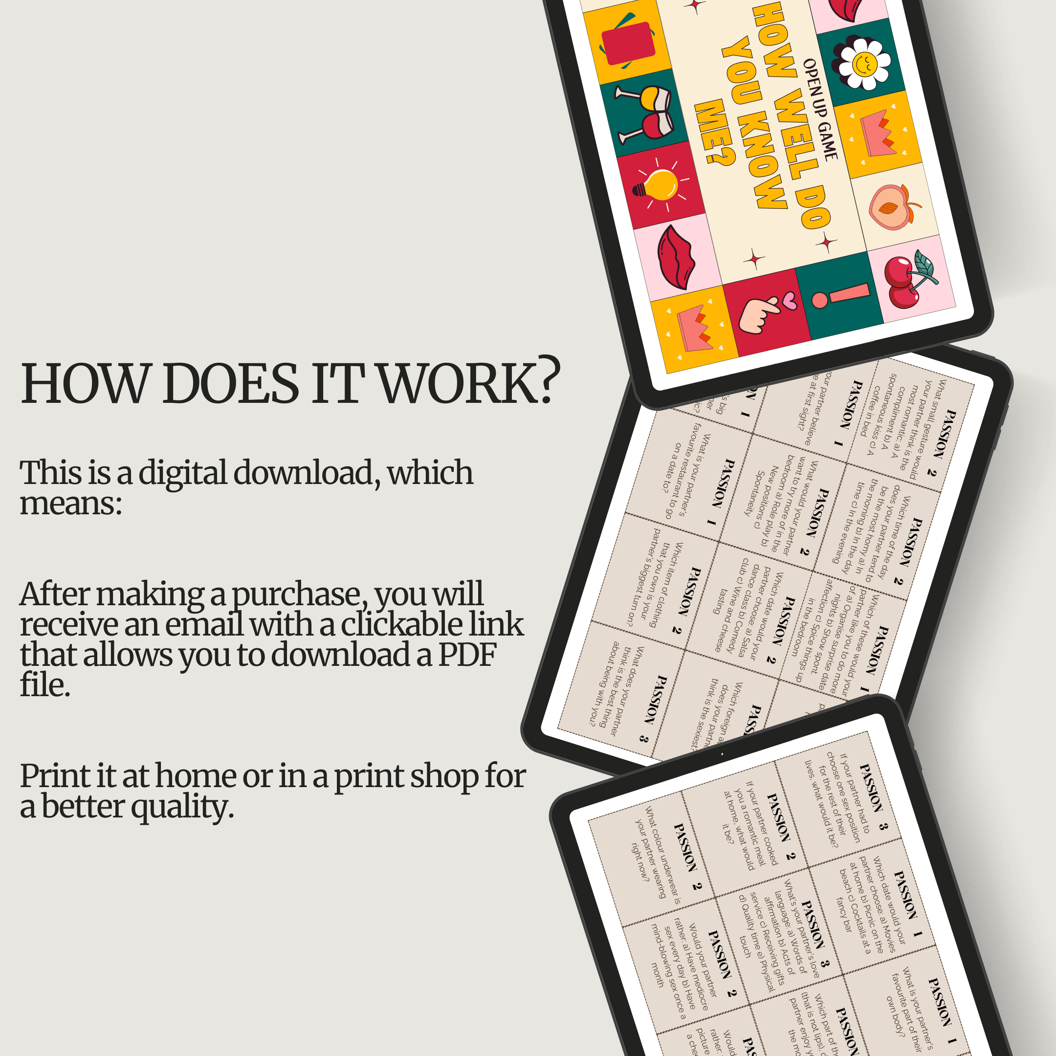 How well do you know me? (Digital Download)